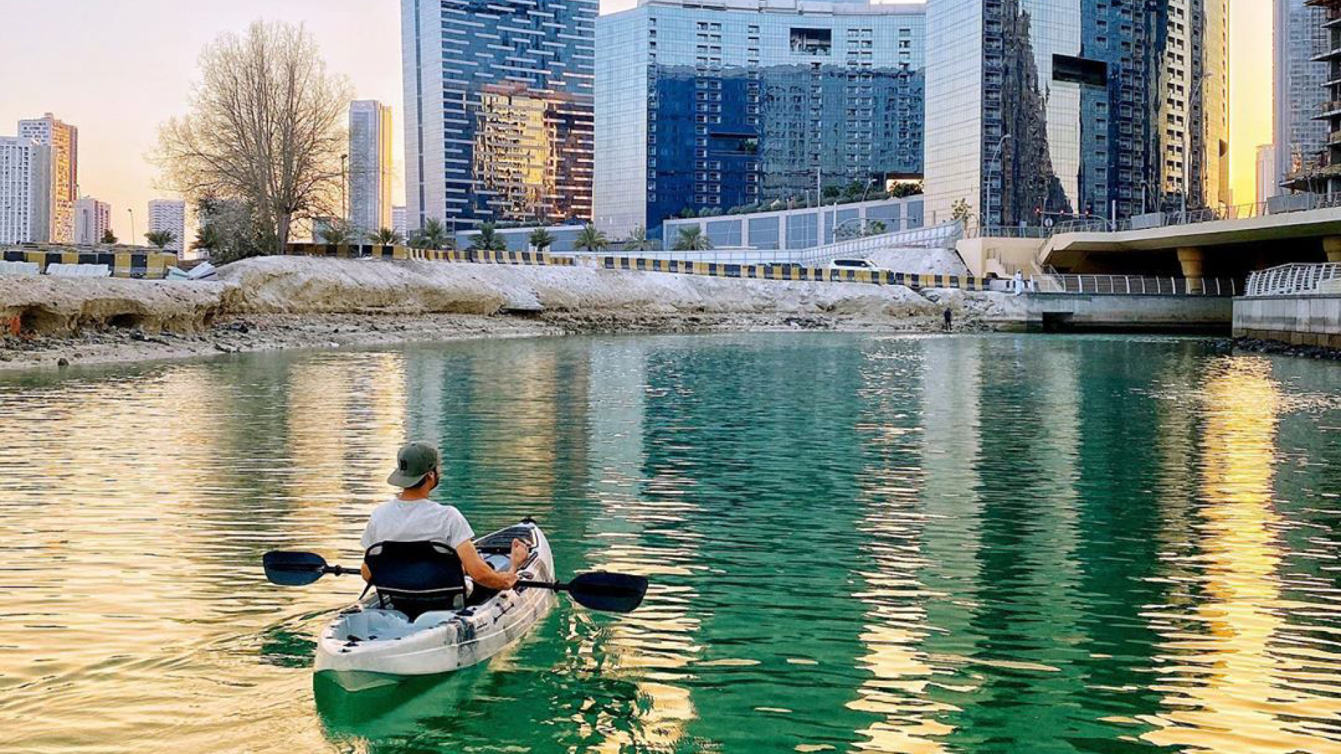 Guided Kayak Tour at Reem Central Park, , large